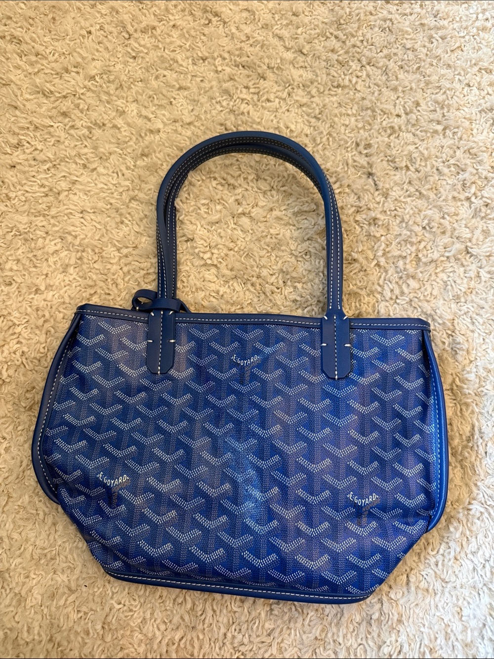 Blue Tote bag